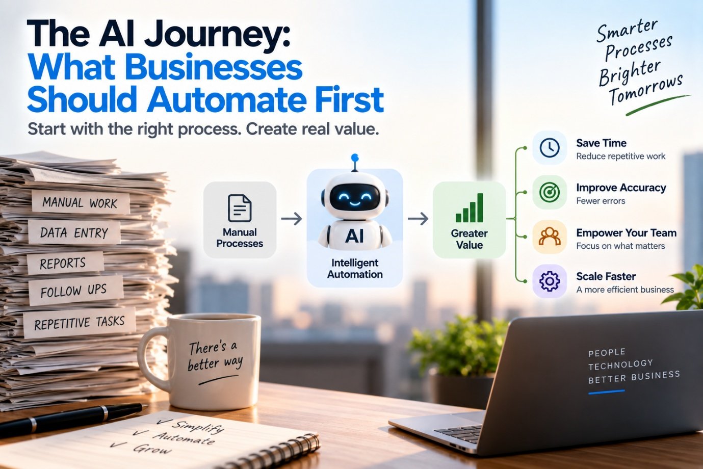 The AI Journey: What Businesses Should Automate First — TRUIX Technologies LLP