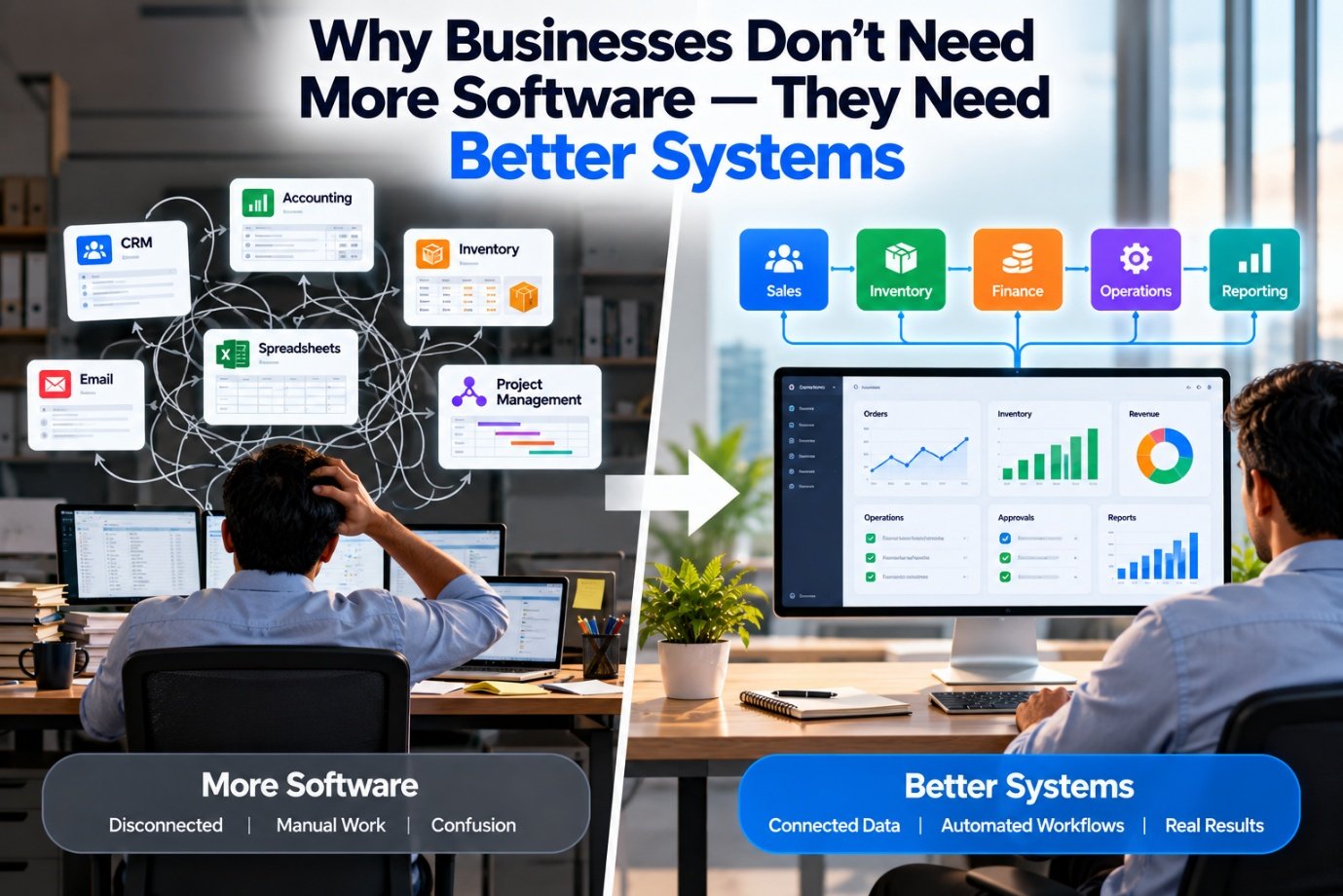 Why Businesses Don't Need More Software — They Need Better Systems — TRUIX Technologies LLP