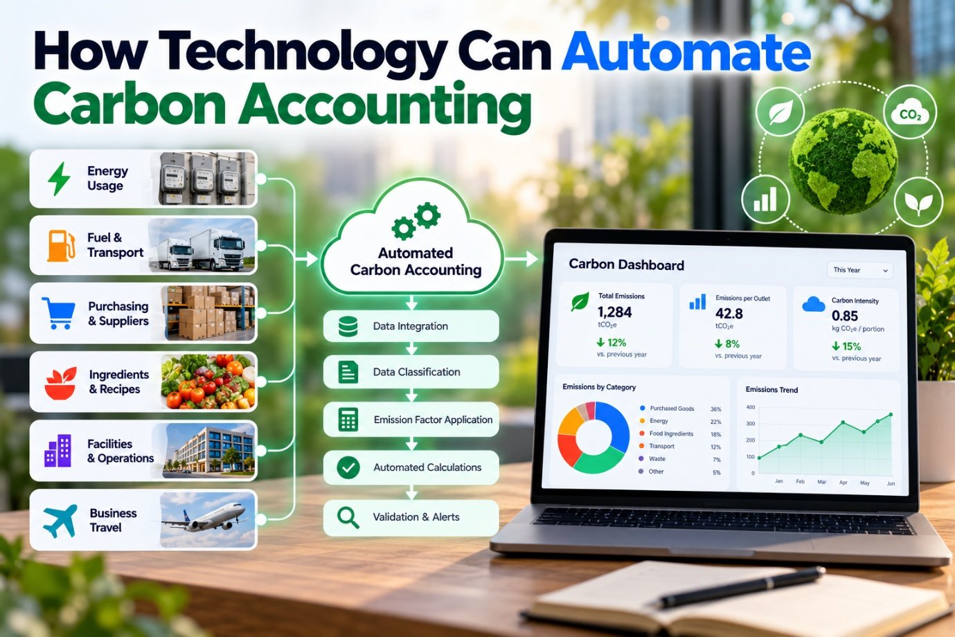 How Technology Can Automate Carbon Accounting — TRUIX Technologies LLP