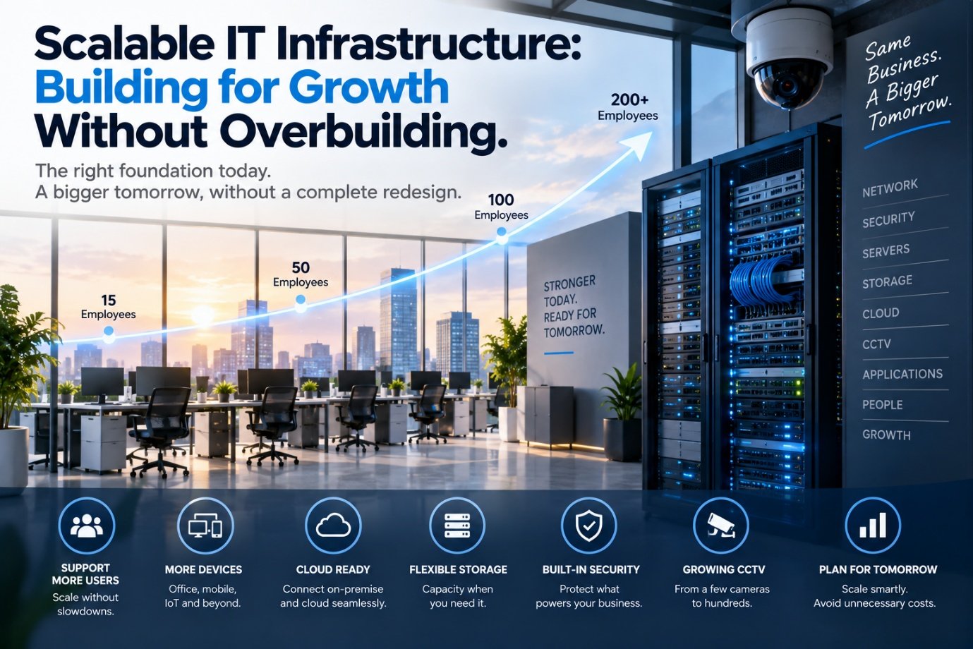 Scalable IT Infrastructure: Building for Growth Without Overbuilding — TRUIX Technologies LLP